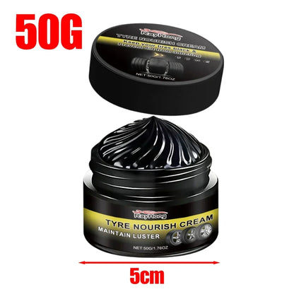 Tire Shine Coating Tyre Gloss Hydrophobic Sealant Wax 50g 50g 1pc