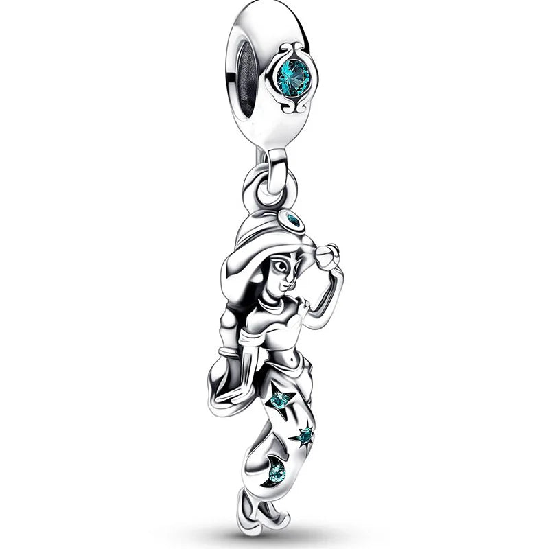 Disney Mickey and Minnie Ice and Snow Princess Charm Pendant for DIY Jewelry DL-036