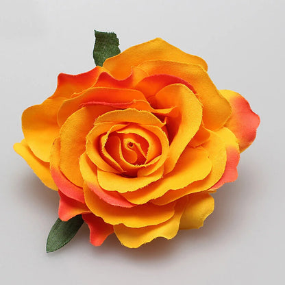 Bohemian Rose Floral Hairpin for Weddings and Beach Getaways