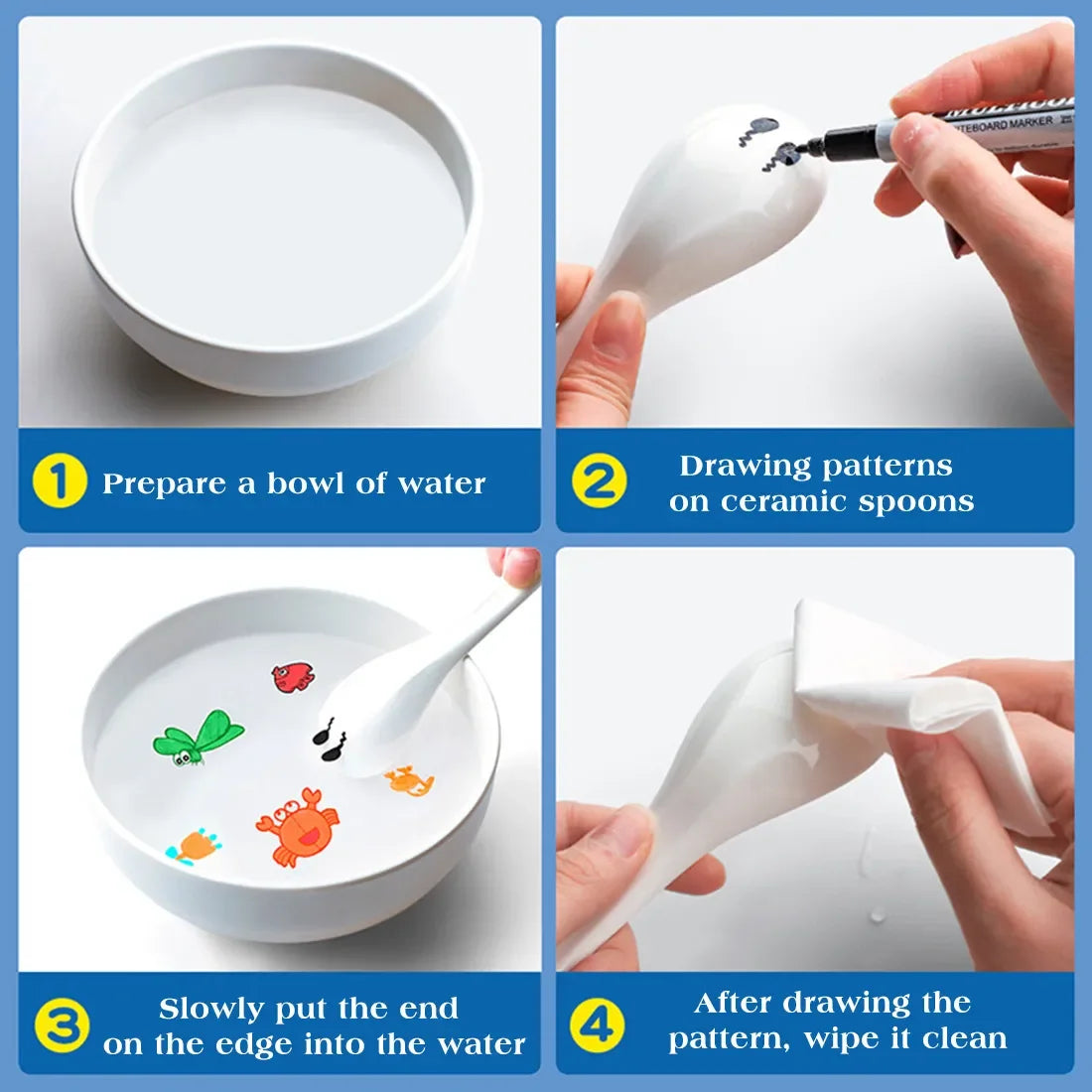 Water Floating Magical Ink Pens Set for Kids Colorful Painting and Graffiti Drawing Toys