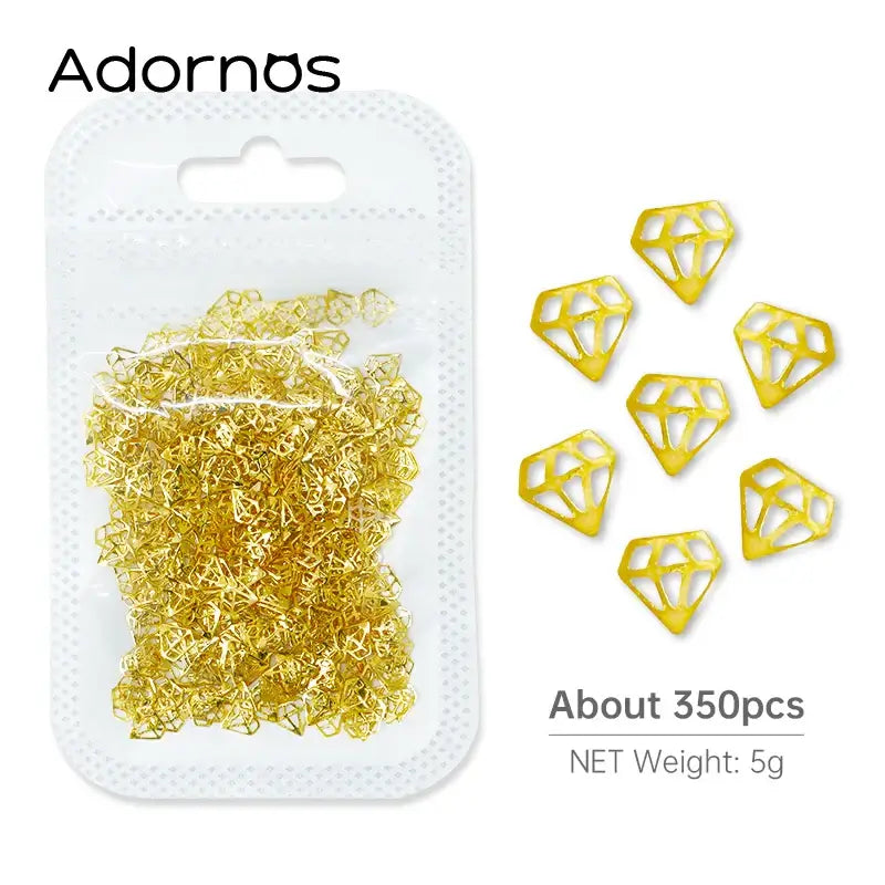 Resin Filling Metal Rivet Moon Stars Nail Art Decorations Mixed Beach Ocean Style Jewelry DIY Charms 5g-XYLD-15