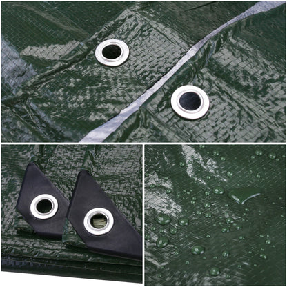 Heavy Duty Waterproof Large Tarpaulin Tarp 5x4m Multipurpose Outdoor Garden Backyard Canopy Rain Cover