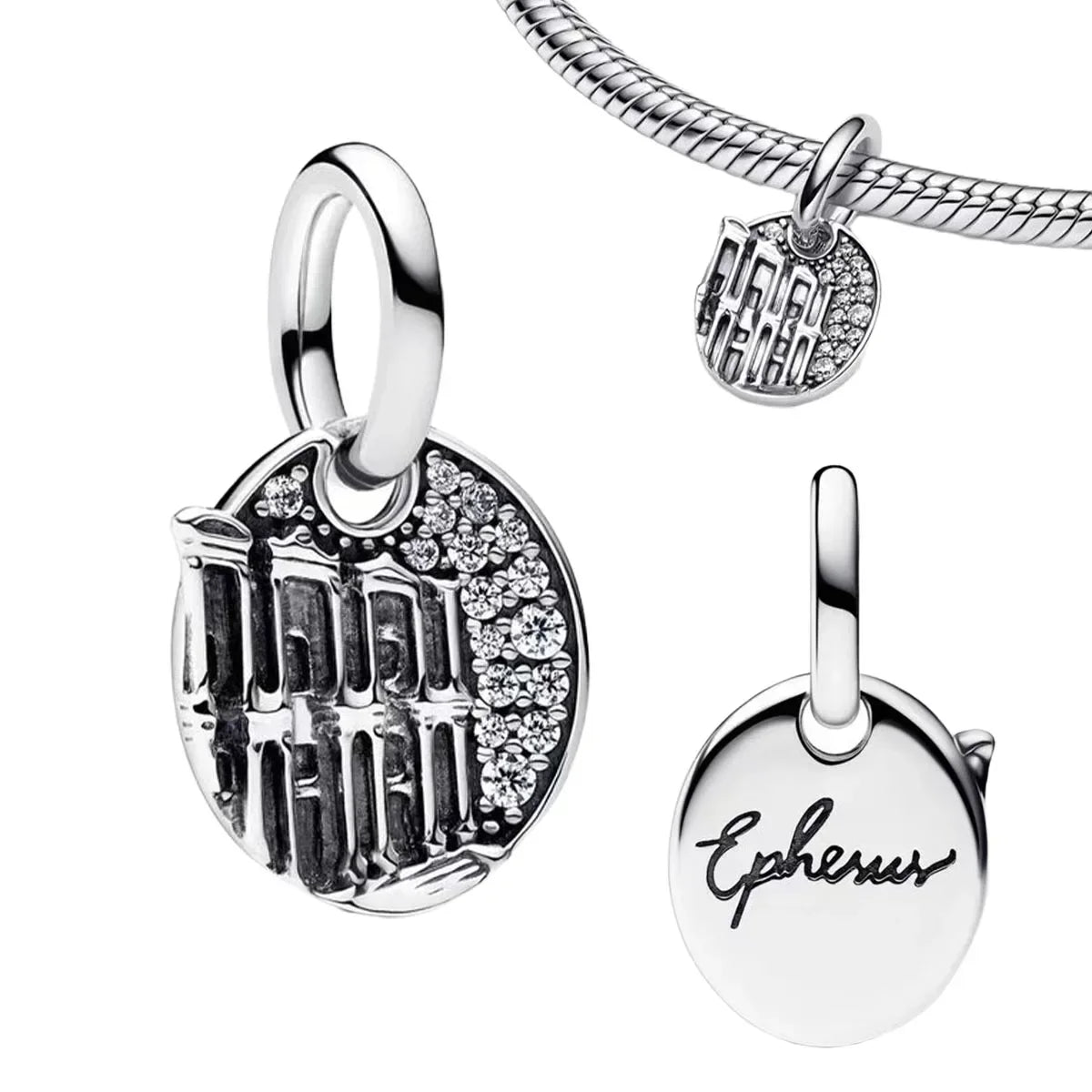 Summer Murano Glass Sea Turtle Dangle Charm Colorful Crystal Zircon Pendant 925 Sterling Silver Fine Jewelry for Original Bracelets