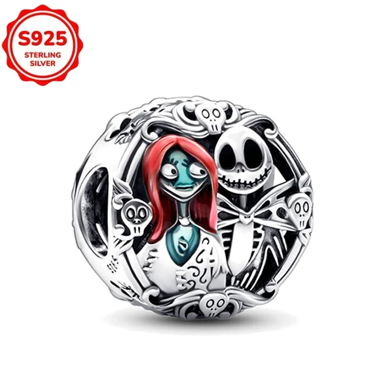 Disney 925 Sterling Silver Pixar Character Bead Charm