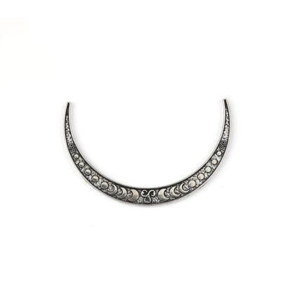 Scandinavian Retro Viking Moon Hairpin for Women - Classic Crescent Hair Accessory Ideal for Party, Valentine's Day, Mother's Day, Birthday Gifts