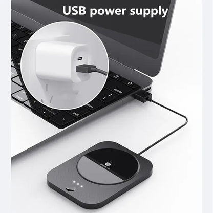 USB Cup Warmer Coffee Milk Tea Water Mug Heater Temperature Adjustable Heating Coaster For Home Office Winter