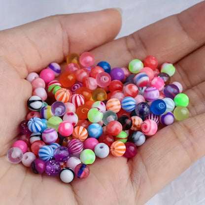 Men's Acrylic Round Balls Assorted Varieties for DIY Piercing Jewelry 10 50 100pcs
