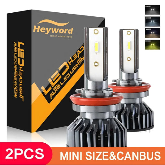 Heyword 26000LM 160W LED Headlight H4 H7 H11 H1 6000K 3000K