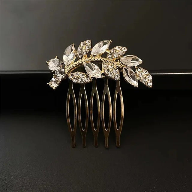 Geometric Stars & Moon Rhinestone Hair Clip Set - Top-Rated Bridal Hair Accessories 27