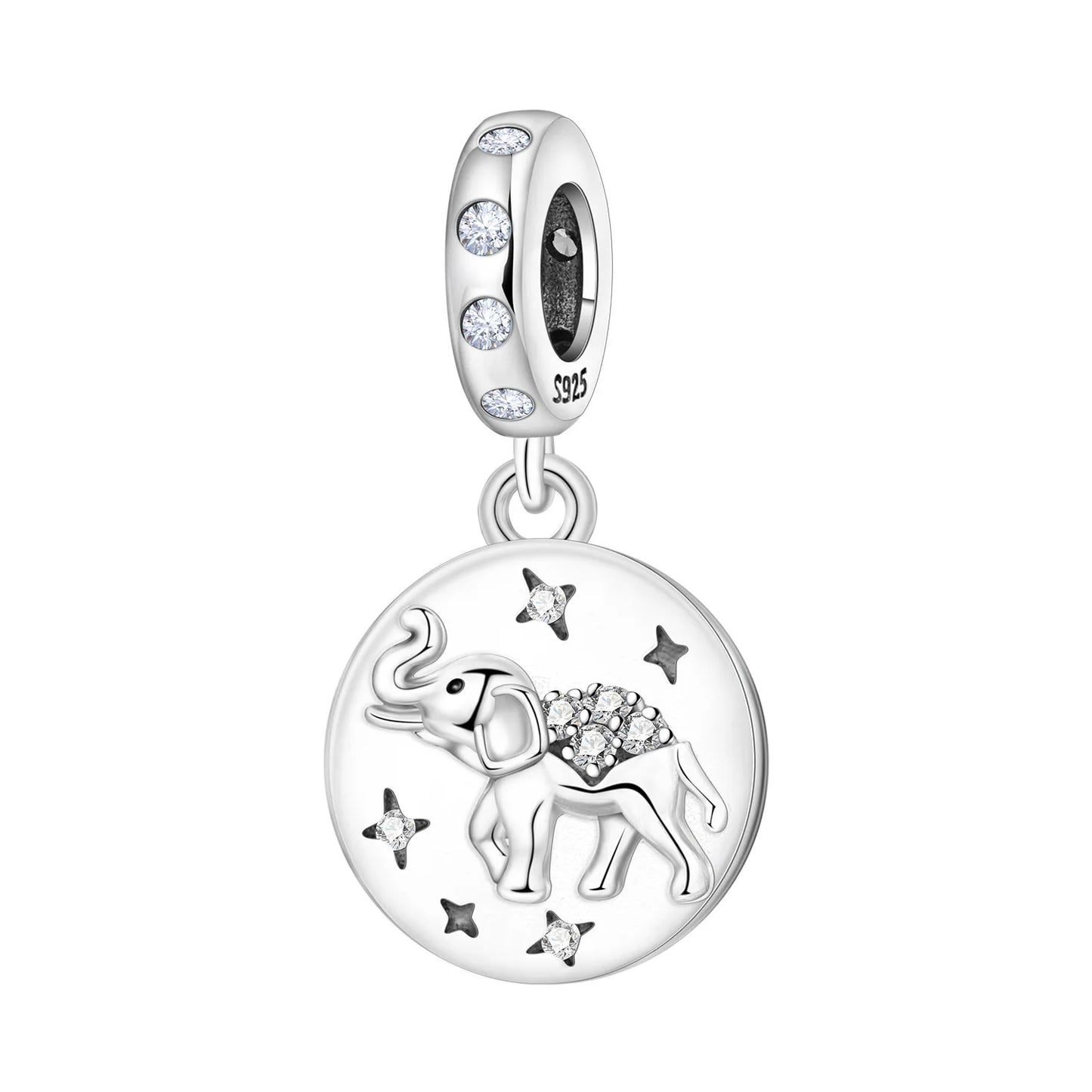 925 Sterling Silver Cute Pet Animal Pendant Charm Gift