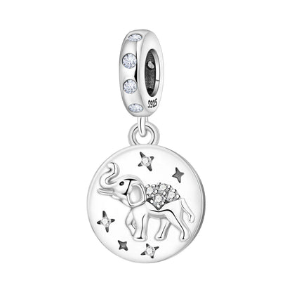 925 Sterling Silver Cute Pet Animal Pendant Charm Gift