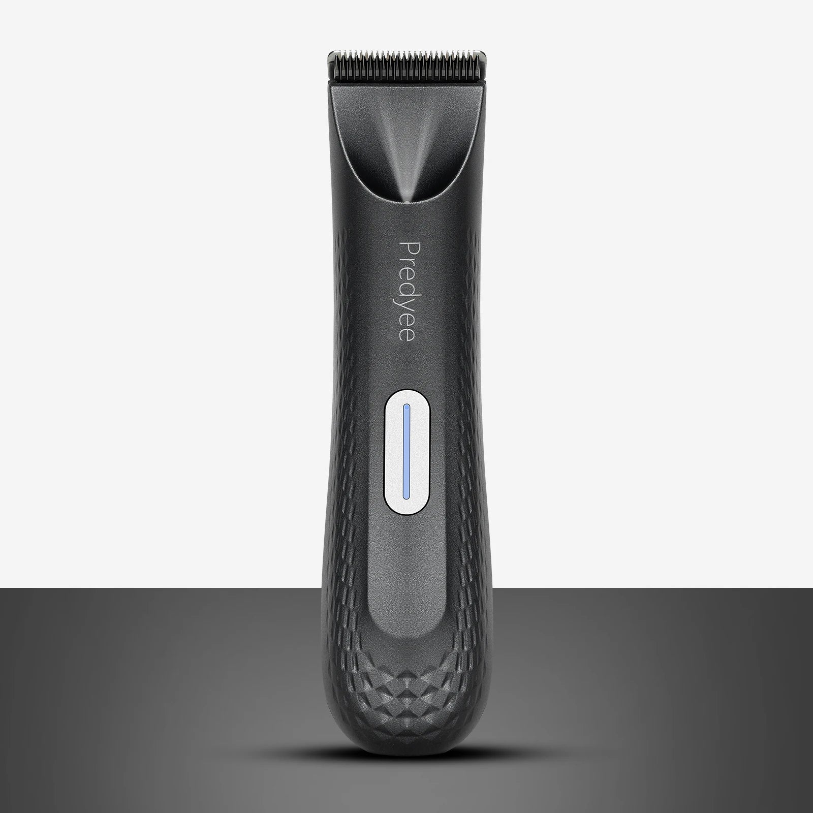 Electric Trimmer for Men's Groin Hair: Waterproof Groomer black