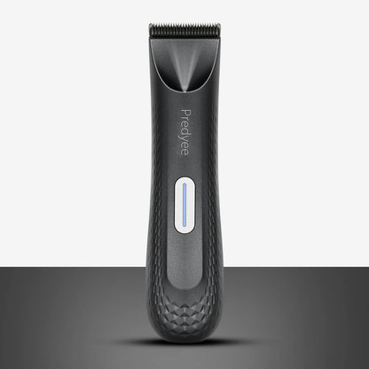 Electric Trimmer for Men's Groin Hair: Waterproof Groomer black