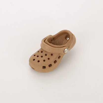3D Mini Shoe Shape PVC Charms for Women Beach Bags and Sandals Fun DIY Decorations