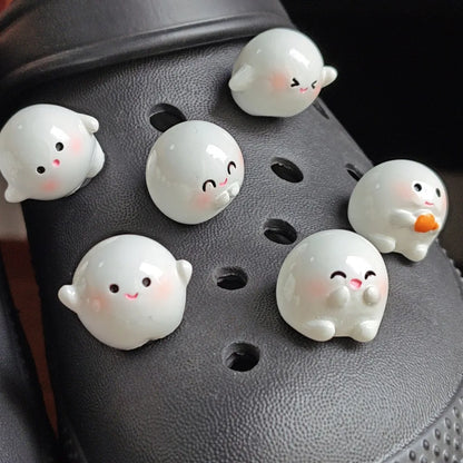 3D Cute Dumpling Shoe Charms for Crocs Personalized Sandals Decorations for Boys and Girls Clogs Accessories