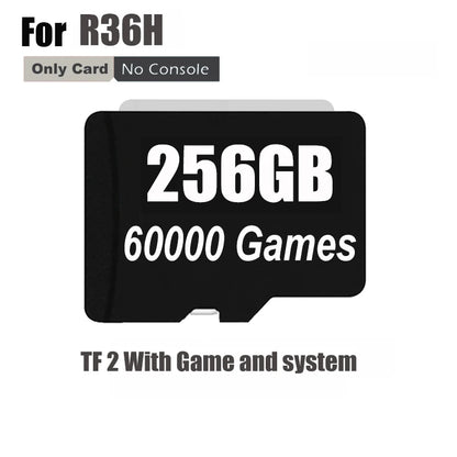 BOYHOM Preloaded Game TF SD Card for RG36H R36S R3 High Quality Memory 64GB 128GB 256GB