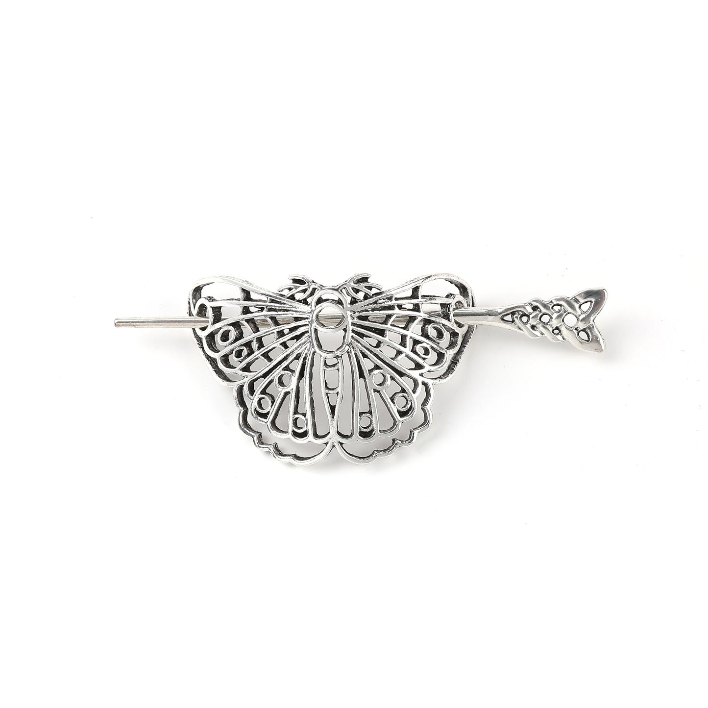Viking Retro Butterfly Moth Hairpin Celtic Knot Gothic Hair Stick Scandinavian Accessories