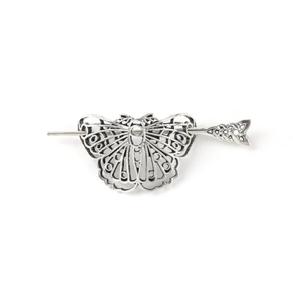 Viking Retro Butterfly Moth Hairpin Celtic Knot Gothic Hair Stick Scandinavian Accessories