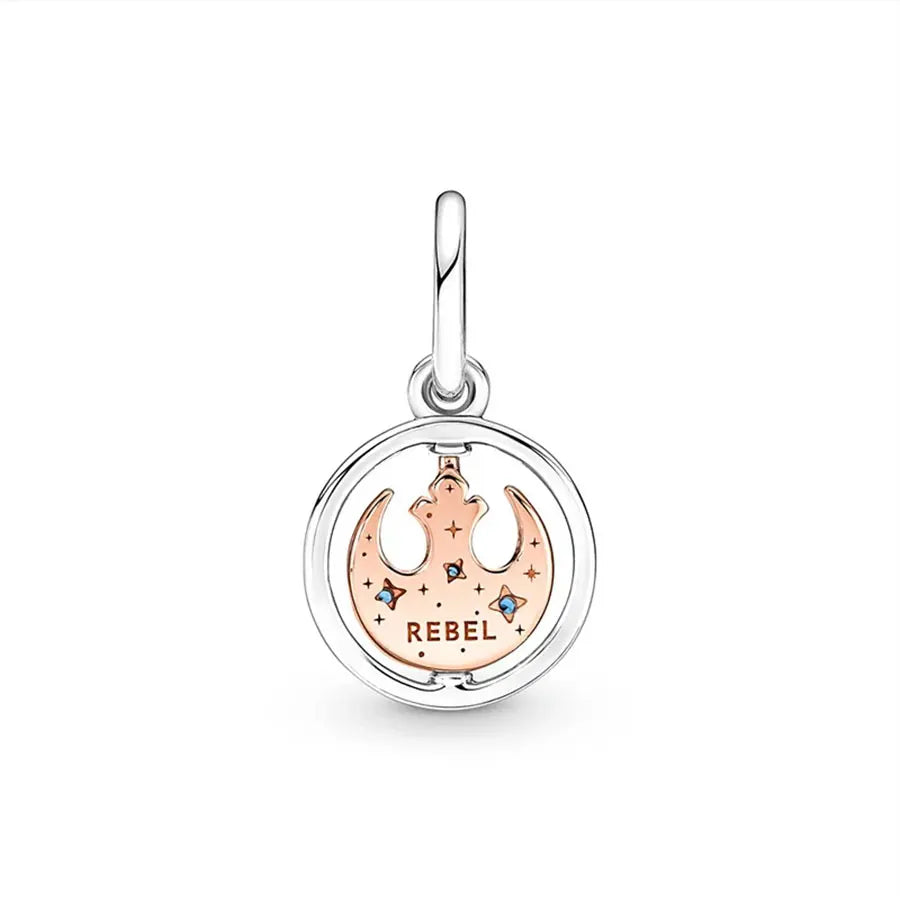 Sterling Silver 925 Disney Star Wars Teardrop Bead Charm