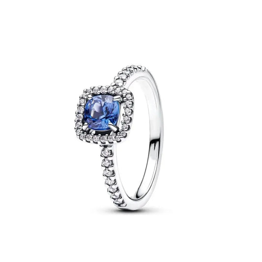 Elegant 2024 925 Silver Heart Charm Rings for Women P2267
