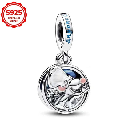Disney 925 Sterling Silver Pixar Character Bead Charm