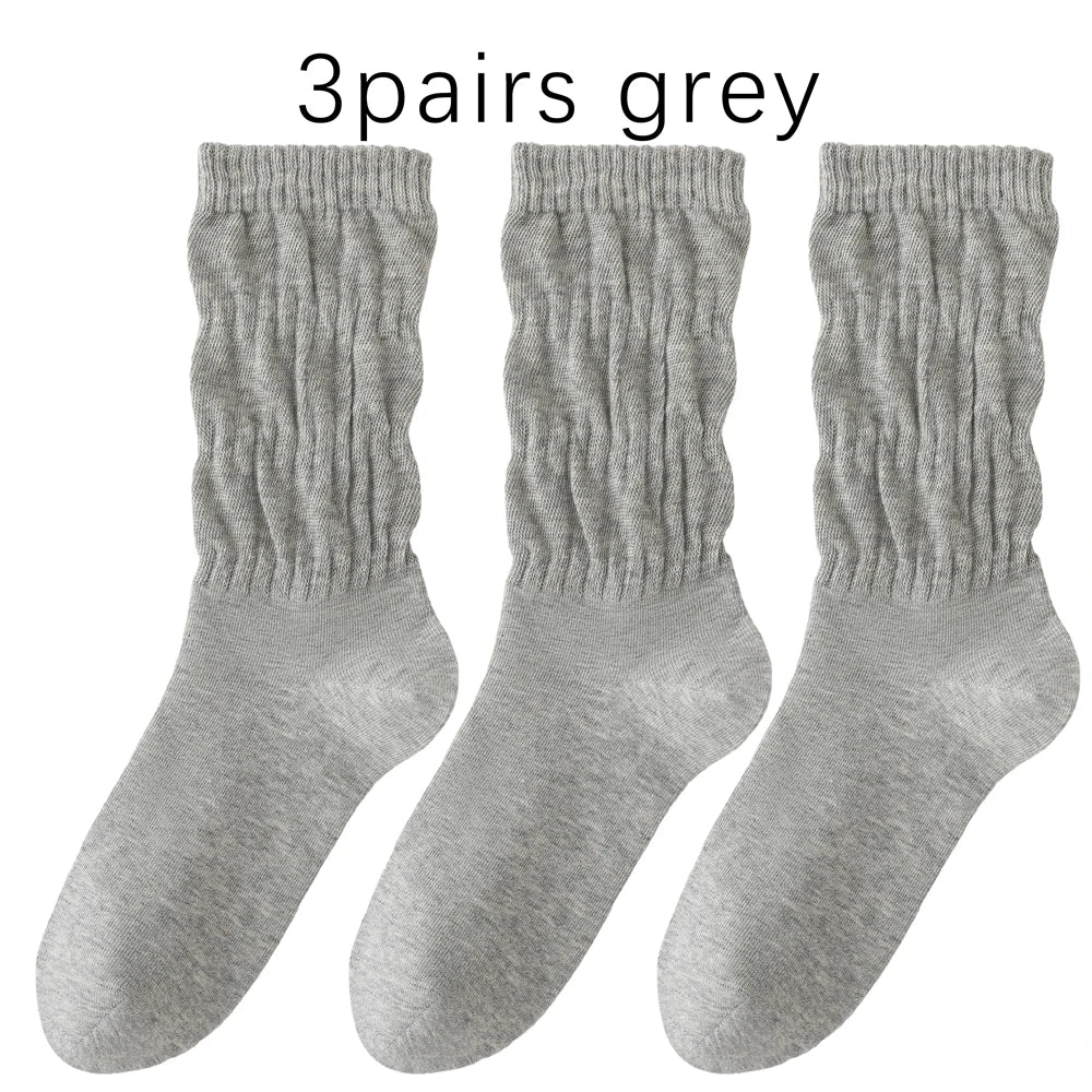 3 Pairs Antibacterial Breathable Seamless Socks Women