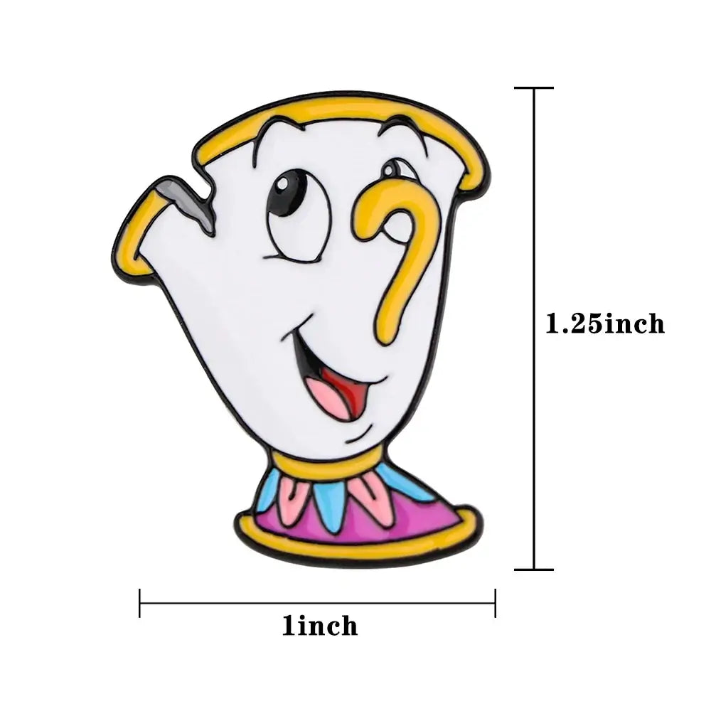 Anime Characters Enamel Pin Brooches Fashion Jewelry for Women 3