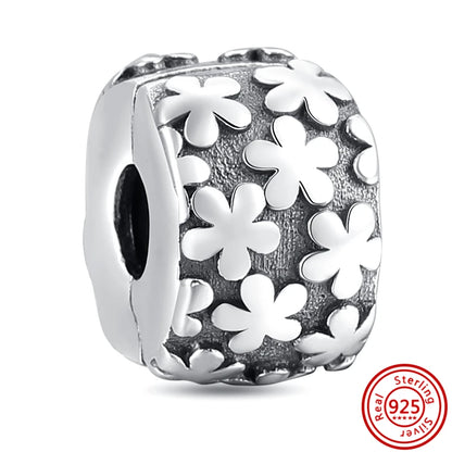 Silver Animal Hearts Infinity Crown Bead Charms Bracelet for Women 925 Sterling Silver Jewelry Y176