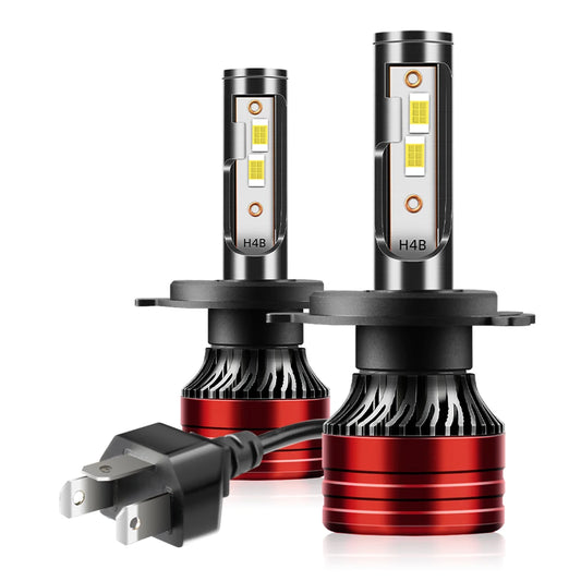 Ultra-Bright 600000 Lumens H4 H1 H11 LED Headlight Bulbs 6500K Turbo 7535 CSP for All Cars