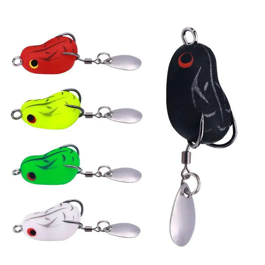 Fishing Lures Frog Attractive Fishing Frogs Sequin Bait