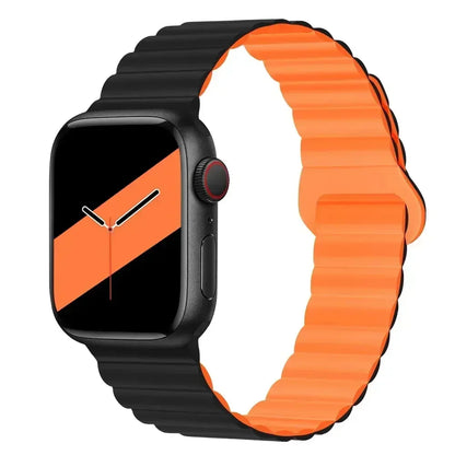 New 2025 Liquid Silicone Magnetic Band For Apple Watch