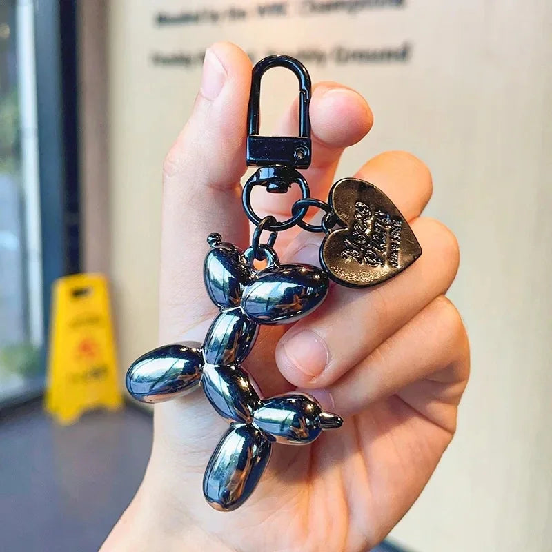 Balloon Dog Keychain - Cute Sweet Ins Style Phone Charm & Bag Pendant