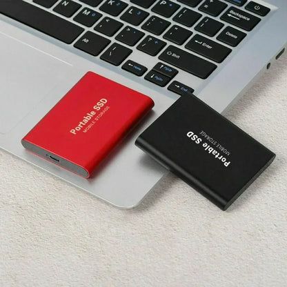 AEVYVKV 2TB Portable External SSD High Speed USB 3.1 Type-C Hard Drive Compatible with PC Mac Xbox One Phone