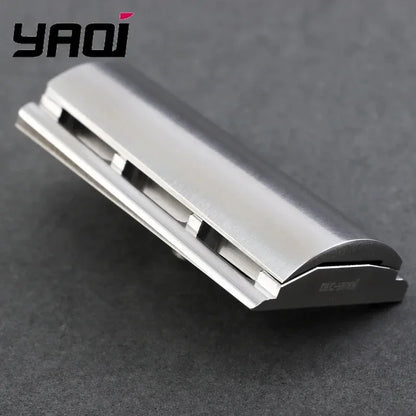 Yaqi Slope 316 Stainless Steel Men's Safety Razor Head Premium Shaving Tool for Ultimate Beard Care