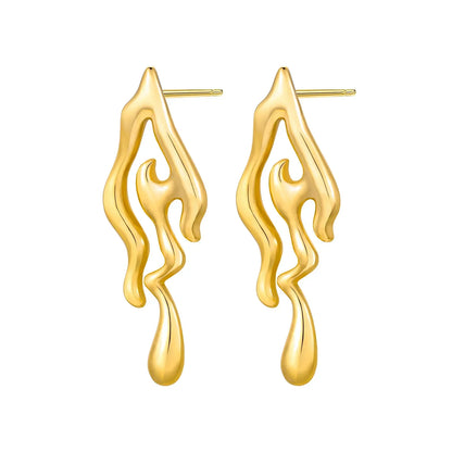 925 Sterling Silver Gold Hoop Earrings Halloween Pumpkin Skull Christmas Tree Zircon Studs for Women DIY Jewelry