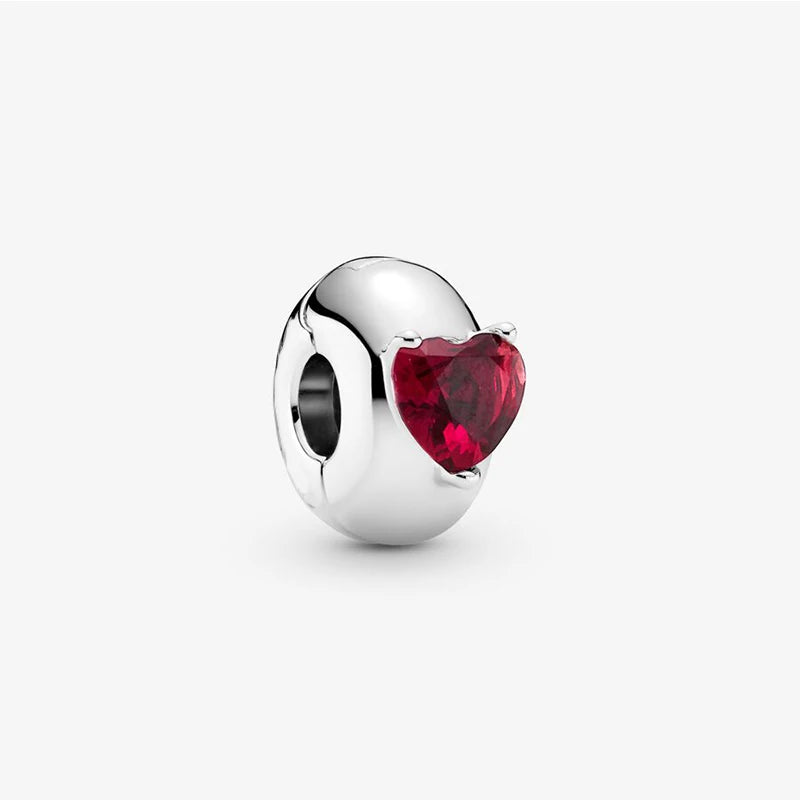 Romantic Heart Bead Pendant Set for Charm Bracelets and Necklaces Thanksgiving Jewelry Gift for Women BD23