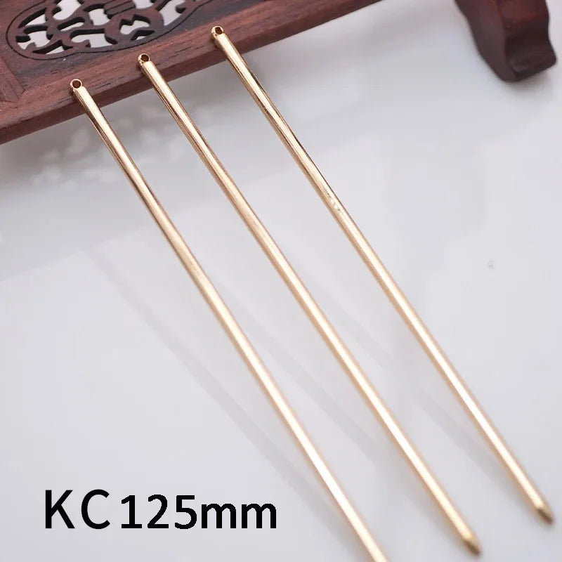 Elegant Metal Hair Pins Set for Bridal Jewelry Crafting and DIY Hair Accessories