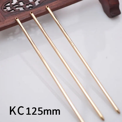 Elegant Metal Hair Pins Set for Bridal Jewelry Crafting and DIY Hair Accessories