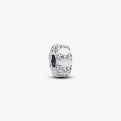 Authentic Luminous Firefly Bee Light Bulb Charm Ring Earrings 925 Sterling Silver DIY Jewelry Gift