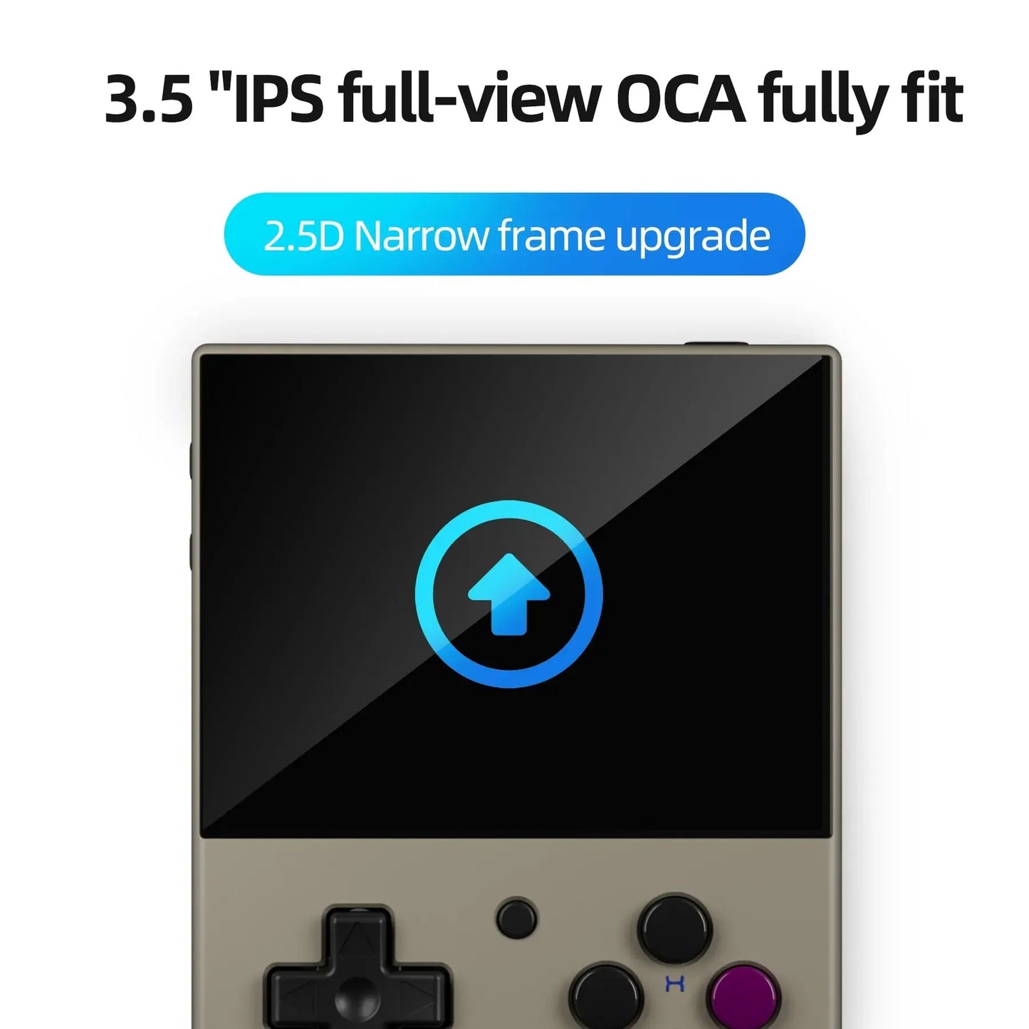 MIYOO Mini Plus V2 Portable Retro Handheld Game Console 3.5 Inch IPS 640x480 Linux System 64G 15K 128G 25K Games Gift