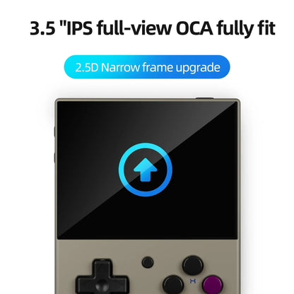 MIYOO Mini Plus V2 Portable Retro Handheld Game Console 3.5 Inch IPS 640x480 Linux System 64G 15K 128G 25K Games Gift