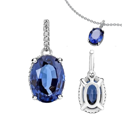 925 Sterling Silver Heart Blooming Rose Full Diamond Zircon Charms Pendant Beads for Bracelets and Necklaces