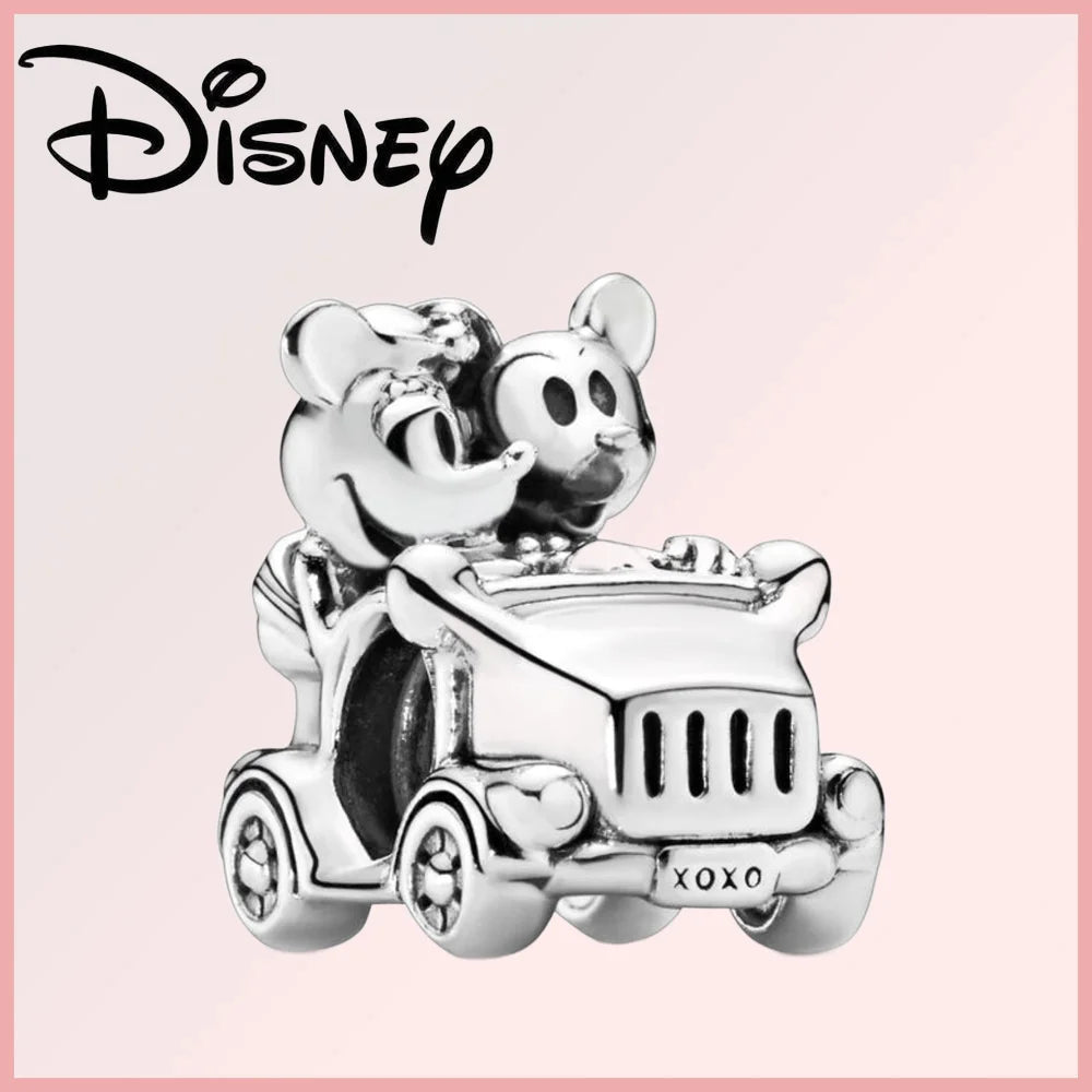 Disney 925 Sterling Silver Stitch Minnie Winnie Dangle