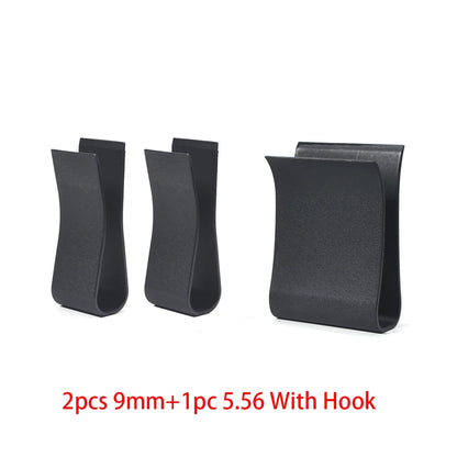 Tactical Nylon Ky-dex Magazine Pouch MAG Insert M4 5.56 AK 7.62 Gear 9mm 2pcs 556 1pcs