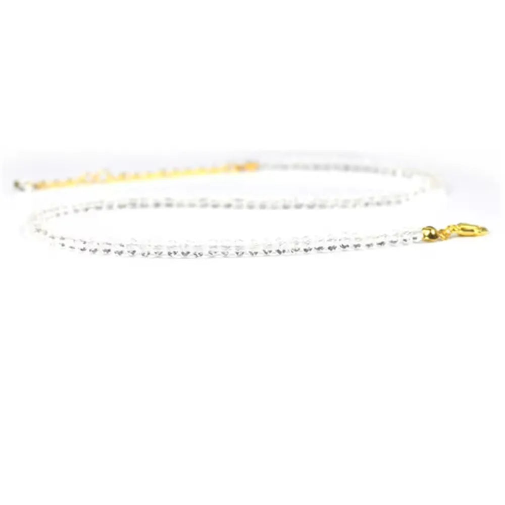 Elegant Black Beads Choker Necklace for Women - Top-Rated Party Jewelry by Fashion Brand White