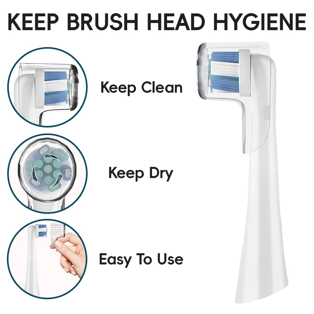 Toothbrush Dustproof Covers Caps Compatible With Braun Oral B iO Protector
