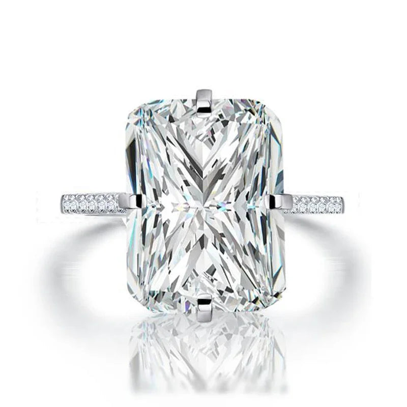 Promise Marquise Cut 3ct Simulated Diamond Engagement Ring in 925 Sterling Silver Elegant Wedding Jewelry Gift for Women style 11
