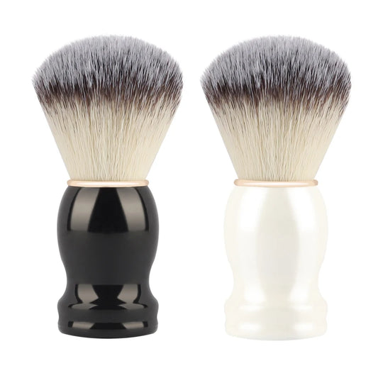 Premium Wooden Handle Bristle Shaving Brush for Men - Ideal for Beard Grooming and Facial Cleaning