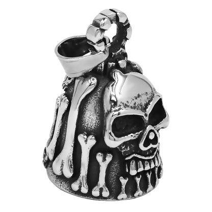 Viking Warrior Helmet Pendant Stainless Steel Eagle Cross Jewelry