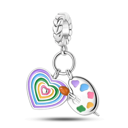 925 Sterling Silver Charm Bead Bracelet for Smartwatch and DIY Jewelry KTC839